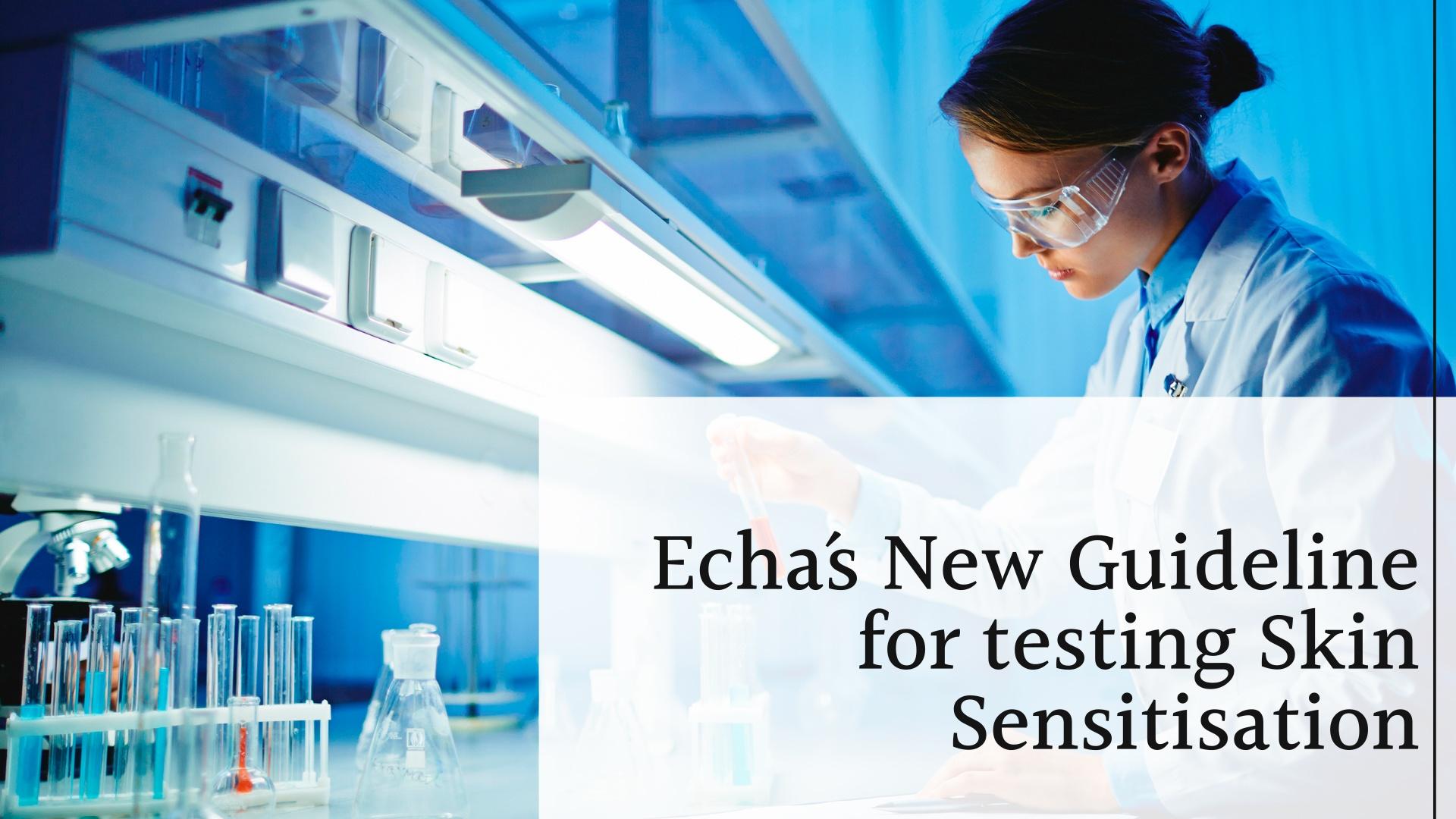 Echa´s new guideline to avoid animal testing and to reduce allergies caused by chemicals