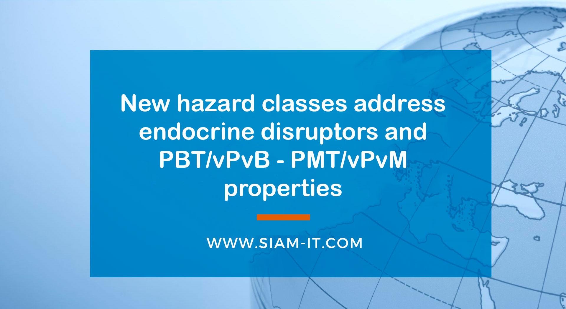 IT'S OFFICIAL: NEW CLP HAZARD CLASSES OFFICIALLY PUBLISHED